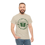 St. Patrick's Day Tee, Let's Get Ready to Stumble, Irish Holiday Shirt, Unisex Cotton Top, Shamrock Parade Apparel