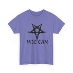 Wiccan Pentagram Tee, Unisex Shirt, Pagan Symbol Top, Witchcraft Clothing, Occult Graphic Tshirt, Spiritual Apparel