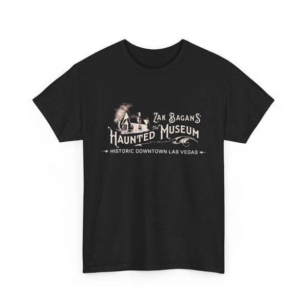 Zack Bagan Haunted Museum Tee, Paranormal Ghost Adventures Shirt, Unisex Cotton Top, Scary Haunted House Gift, Ghost Hunter T-Shirt, Spooky