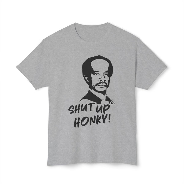 Vintage Sitcom Inspired Unisex T-shirt, Shut Up H*nky Tee, Retro TV Show Shirt, Classic 70s Comedy Apparel, Gift for Sitcom Fans