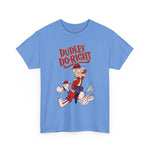 Dudley Do-Right Funny Tee, Cartoon Character T-Shirt, Graphic Tee Shirt, Retro Cartoon Tee, Vintage TV Show Shirt