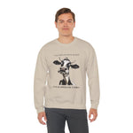 Funny Unisex Sweatshirt - 'I May Seem Calm But In My Head I've Punched You Three Times'
