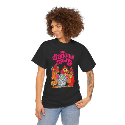 The Banana Splits T-Shirt, Vintage Retro Tee, 70s Cartoon Graphic Shirt, Unisex Heavy Cotton Top, Funny Gift for TV Show Fans