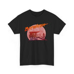 Vintage Baywatch T-Shirt, Retro 90s Lifeguard Sunset Graphic, Oversized Boxy Fit Cotton Tee, Sun-Bleached Aesthetic Streetwear