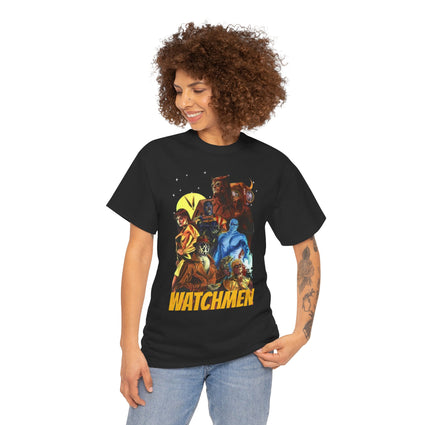 The Watchmen T-Shirt, Graphic Tee, Comic Book Shirt, Superhero Top, Pop Culture Clothing