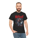 Hatchet Horror Movie Unisex Tee, Scary Graphic Shirt, Halloween Costume, Slasher Film Fan Gift, Murder Mystery Apparel