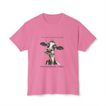 Funny Cow T-Shirt - I May Look Calm But In My Head I Punched You 3 Times