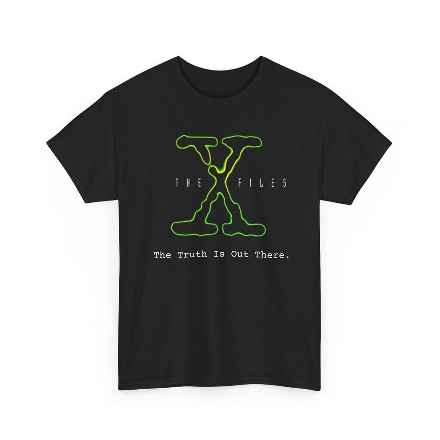 X-Files T-Shirt for True Crime Fans, UFO Enthusiasts, Paranormal Investigators - Aliens, Roswell, Mulder and Scully, Unisex Tee, Heavy