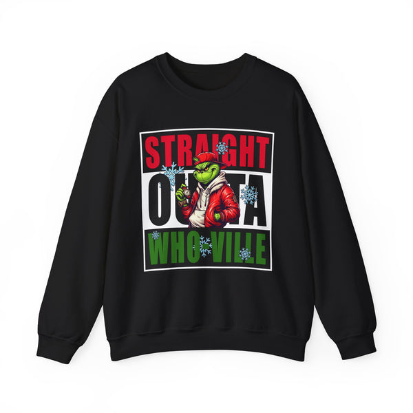 Grinch Straight Outta Whoville Sweatshirt