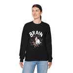 Pinky and the Brain World Domination Sweatshirt, Rodent Lover Gift, Funny Animal Sweater, Cute Mice Jumper, Geeky Graphic Pullover