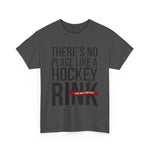 Hockey Rink T-Shirt, Unisex Tee, Great for Hockey Fans, Home Away from Home Design, Sportswear, Gift for Players