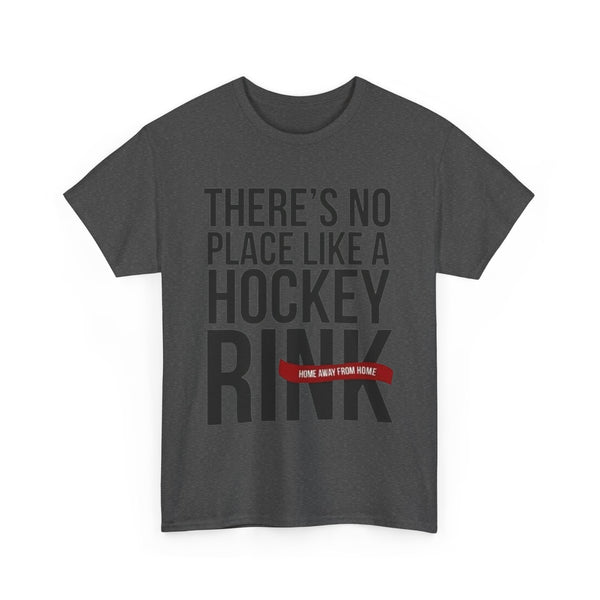 Hockey Rink T-Shirt, Unisex Tee, Great for Hockey Fans, Home Away from Home Design, Sportswear, Gift for Players