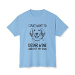 Wine and Dog Lover T-shirt