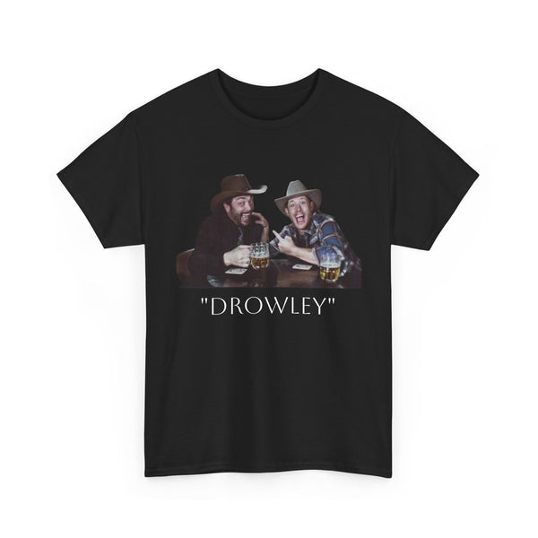 Supernatural Bromance Drowley T-Shirt, Unisex Tee, Crowley and Dean Fan Shirt, Heavy Cotton Top, Gift for TV Show Fans