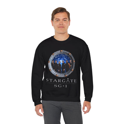 Stargate SG-1 Sweatshirt, Sci-Fi TV Show Shirt, Unisex Cotton Top, Geek Gift, Space Fan Apparel