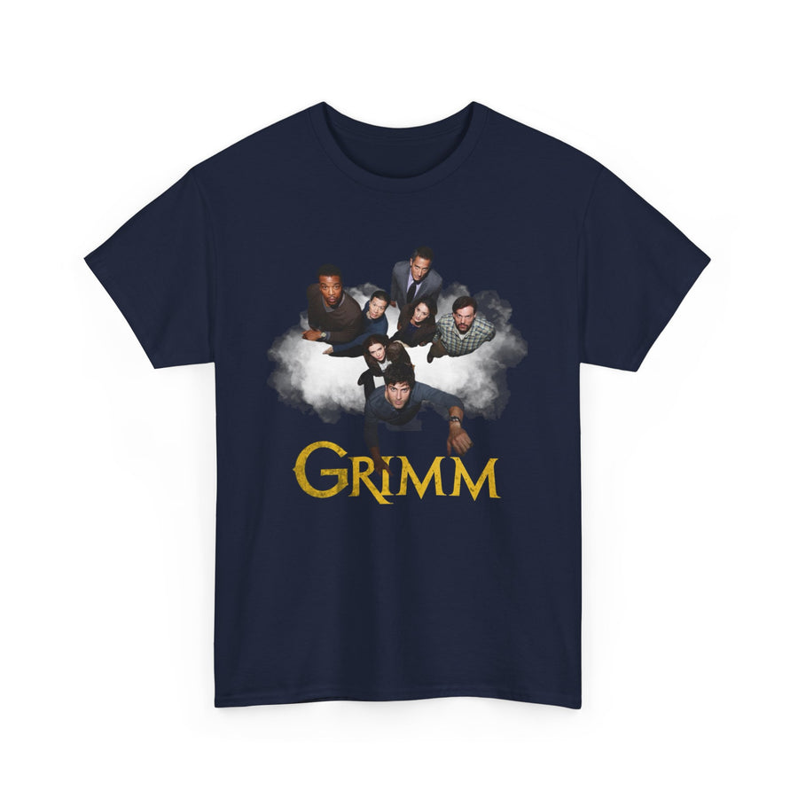 Grimm Unisex Tee, Classic Cotton Shirt, Fantasy Lover Gift, Minimalist Graphic Tee, Unisex Graphic Shirt, TV Show Fan Shirt,