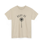 Dandelion Blow Me Tee, Unisex Graphic Shirt, Botanical Nature Top, Flower Lover Gift, Gardener T-Shirt, Floral Print Apparel