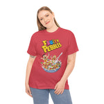 Fruit Pebbles Tee, Cereal Lovers Shirt, Breakfast Graphic T-Shirt, Foodie Gift, Unisex Cotton Top, Colorful Tee, Fun Tee for Brunch