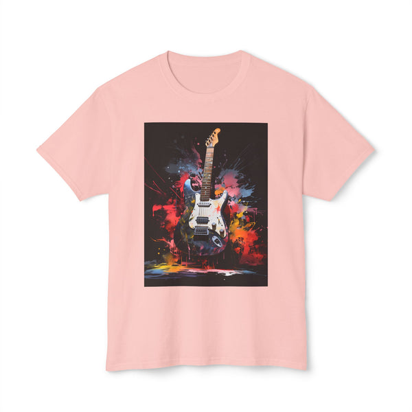 Guitar T-Shirt - Punk Inspired Grungy Design