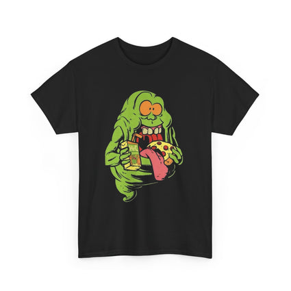 Retro Slimer Goofy Tee, Perfect for Halloween, Ghostbusters Fans, Movie Night, Casual Wear, Unisex Tee, Gift for Nerds