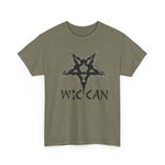 Wiccan Pentagram Tee, Unisex Shirt, Pagan Symbol Top, Witchcraft Clothing, Occult Graphic Tshirt, Spiritual Apparel