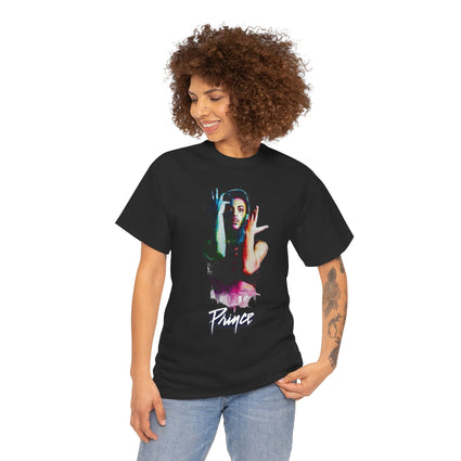 Prince Art Unisex Tee, Graffiti T-Shirt, Music Lover Gift, Retro Graphic Shirt, Cool Tee for Him and Her