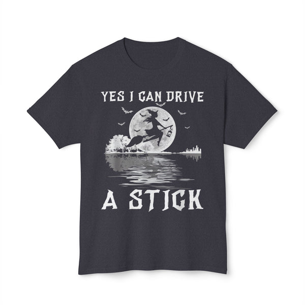 Witchy T-shirt - Yes, I Can Drive a Stick