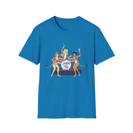 Retro Band T-Shirt, Music Lover Tee, Vintage Cartoon Shirt, Graphic Tee, Comic Book Fan Gift, Josie and the Pussycats Shirt