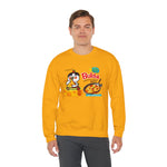 Buldak Spicy Cheese Ramen Sweatshirt, Korean Food Lover Gift, Comfortable Pullover Jumper, Ramen Noodle Soup Apparel, Foodie Clothing,