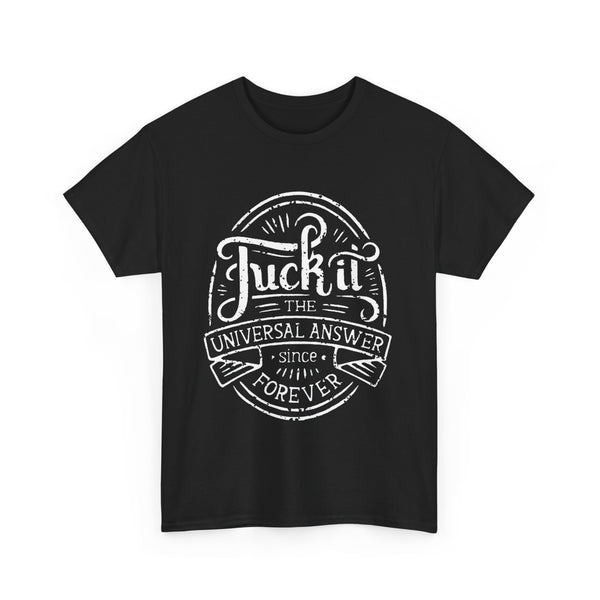 Funny F*ck it Universal Language Tee, Swear Word Shirt, Bold Statement T-shirt, Rude Tee, Graphic Tee