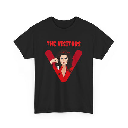 V Reptilian Series Tee, Sci-Fi Alien Invasion Graphic Shirt, Gift for Fans, Alien TV Show Tee, Vintage Retro Distressed