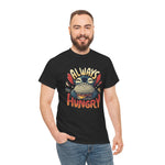 Funny Always Hungry Stitch T-Shirt, Food Lover Gift, Humorous Tee, Appetite Shirt, Hangry Top