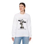 Funny Unisex Sweatshirt - 'I May Seem Calm But In My Head I've Punched You Three Times'