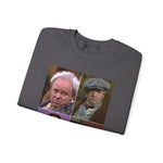 TV Icon Unisex Sweatshirt - Fred Sanford, George Jefferson, Ted Bundy, Archie Bunker Design