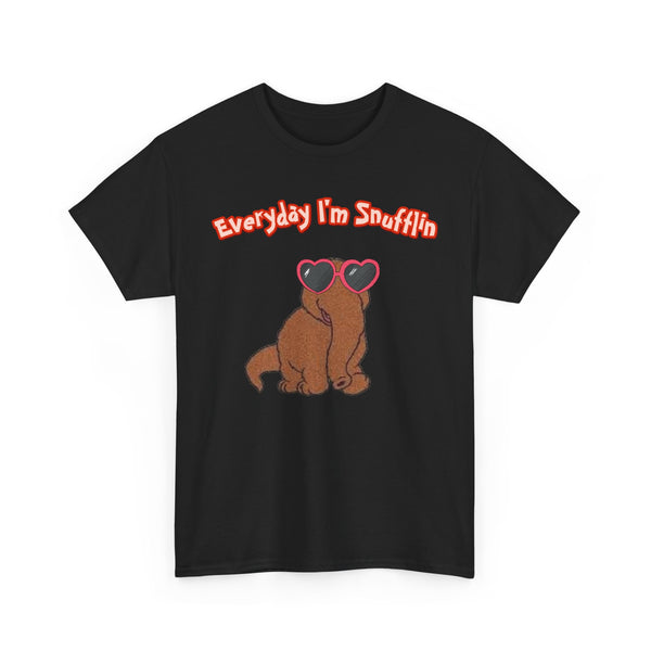 Snuffleupagus Fun Tee, Funny Sesame Street Shirt, Unisex Graphic T-Shirt, Everyday I'm Snufflin Top, Snuffleupagus Lover Gift, Snuffleupagus