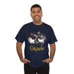 Grimm Unisex Tee, Classic Cotton Shirt, Fantasy Lover Gift, Minimalist Graphic Tee, Unisex Graphic Shirt, TV Show Fan Shirt,
