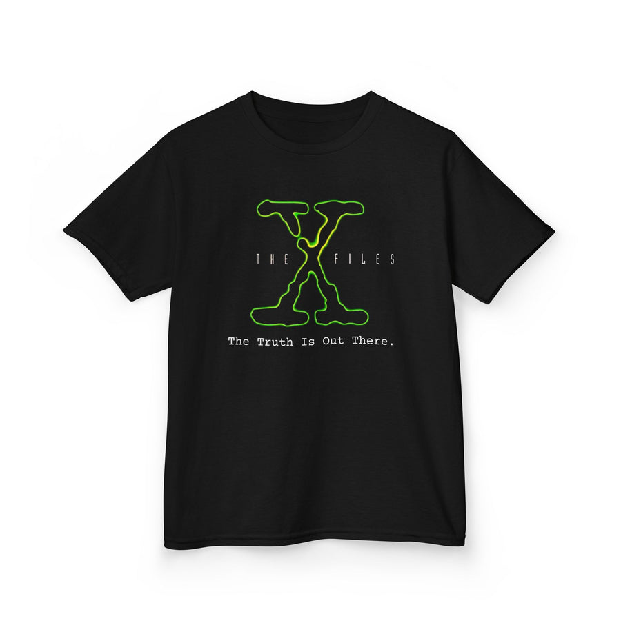 X-Files 'The Truth is Out There' Youth T-shirt, Kids Tee, UFO Graphic Tee, Sci-Fi Shirt, Alien Tee, Gift for X-Files Fan