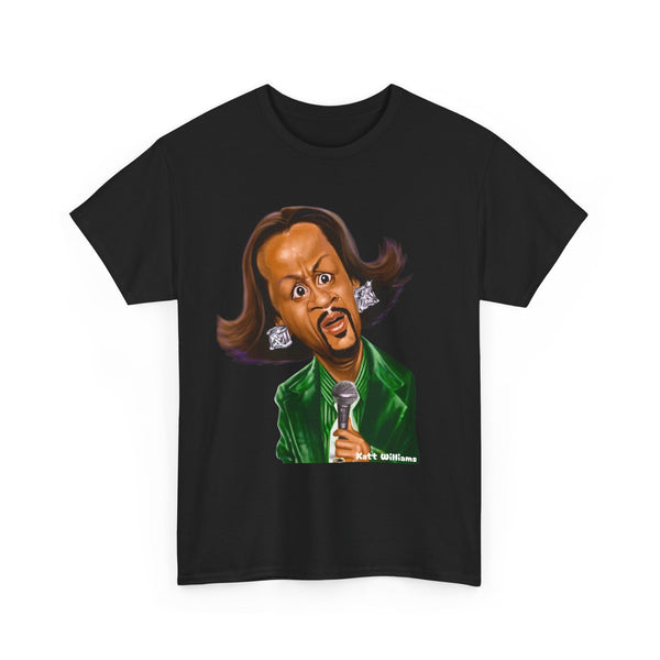 Katt Williams Cartoon Pimp Chronicles Unisex Heavy Cotton Tee, T-Shirt, Funny Comedian Shirt, Stand Up Comedy Gift, Urban Streetwear Top