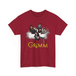 Grimm Unisex Tee, Classic Cotton Shirt, Fantasy Lover Gift, Minimalist Graphic Tee, Unisex Graphic Shirt, TV Show Fan Shirt,