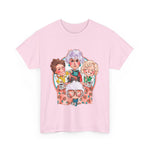 Golden Girls Cartoon Art T-Shirt, Tee, Shirt, Unisex Gift, TV Show Fan Apparel