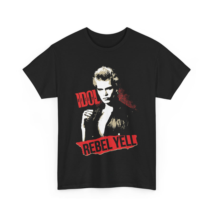 Billy Idol-Rebel Yell Unisex Tee, Music Lover Gift, Retro Rock Shirt, Concert Apparel, Vintage Band Merch