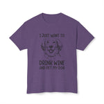 Wine and Dog Lover T-shirt