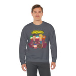 TV Show Mashup Unisex Sweatshirt, Beavis and Butthead meets South Park, Funny Cartoon Crewneck Jumper, Pop Culture Pullover, Retro 90s