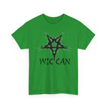 Wiccan Pentagram Tee, Unisex Shirt, Pagan Symbol Top, Witchcraft Clothing, Occult Graphic Tshirt, Spiritual Apparel