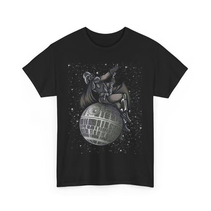 Death Star Wrecking Ball T-Shirt, Star Wars Shirt, Darth Vader Tee, Sci-Fi Fan Top, Galactic Empire Apparel