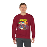 TV Show Mashup Unisex Sweatshirt, Beavis and Butthead meets South Park, Funny Cartoon Crewneck Jumper, Pop Culture Pullover, Retro 90s