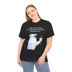 Hugo The Abominable Snowman Tee, I Will Name Him George Tshirt, Funny Yeti Shirt, Cool Sasquatch Top, Novelty Cryptid Apparel