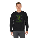 Alien Conspiracy Unisex Sweatshirt, X-Files Truth is Out There Top, Sci-Fi Crewneck Jumper, Paranormal Sweater, UFO Lover Gift