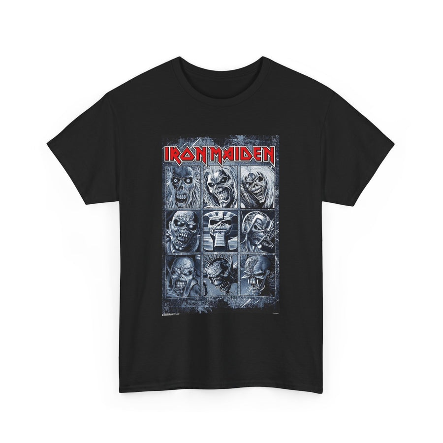 Iron Maiden Band Unisex Heavy Cotton Tee Shirt for Music Lovers, Rock Concert Fans, Heavy Metal Enthusiasts - Graphic Tee, Concert Shirt,