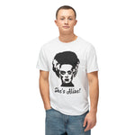 She's Alive! Inspired by Bride of Frankenstein T-shirt, Halloween Monster Shirt, Goth Tee, Horror Movie Fan Gift, Spooky Movie Shirt